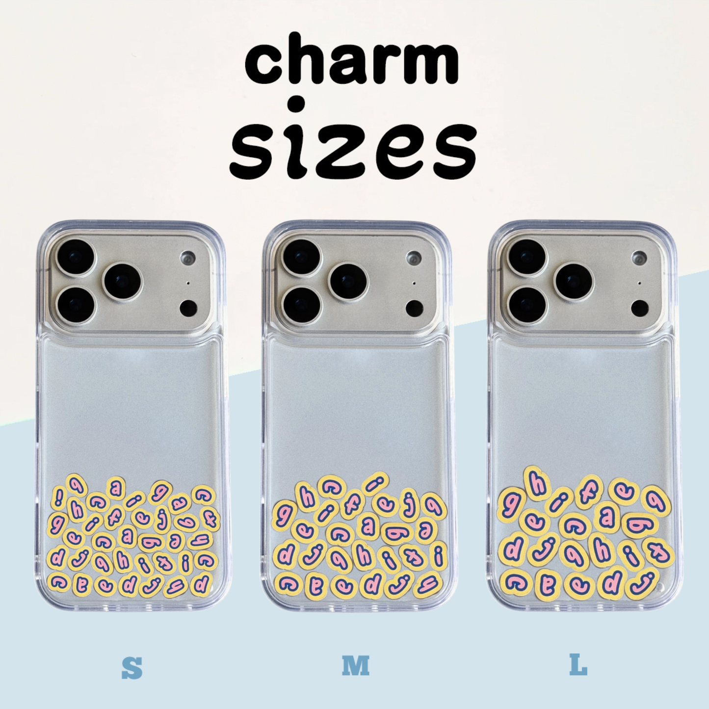 Type Charms | Pink Lemonade