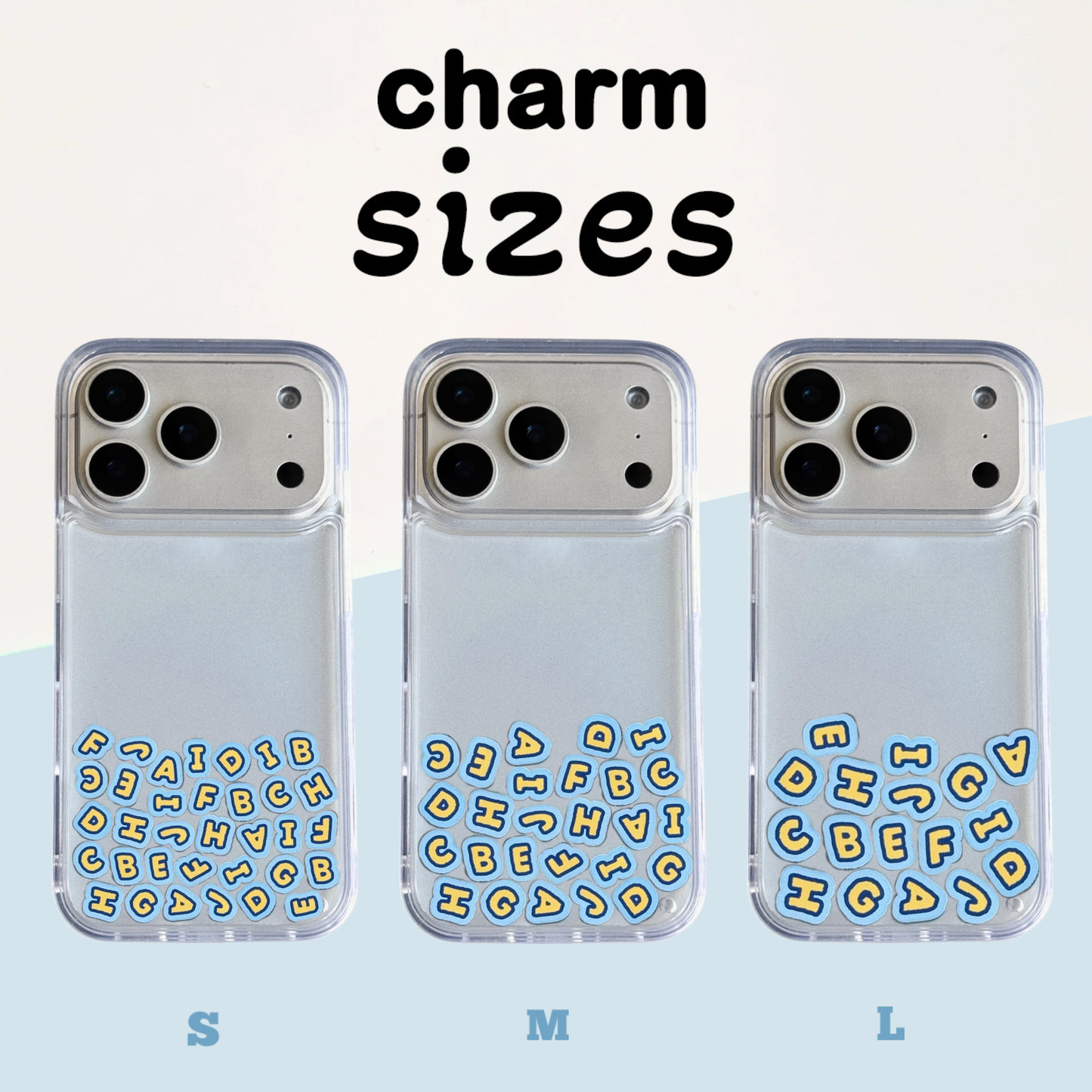 Type Charms | Sky Butter