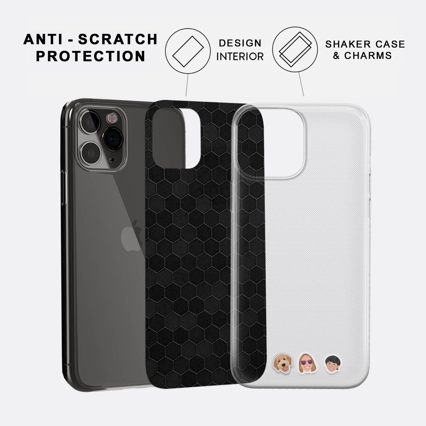 Shaker Case™ with Carbon Hive Case Design