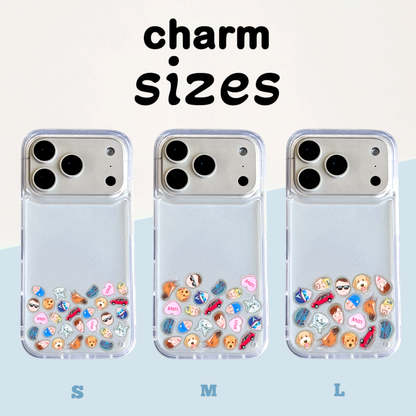 Shaker Case™ 💧 with Custom Charms