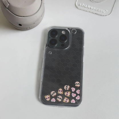 Shaker Case™ 💧 with Carbon Hive Case Design