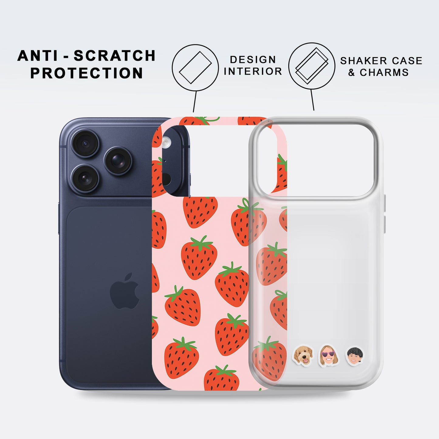 Shaker Case™ with Strawberry Dreams Case Design