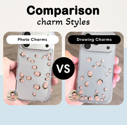 Shaker Case™ 💧 with Custom Charms