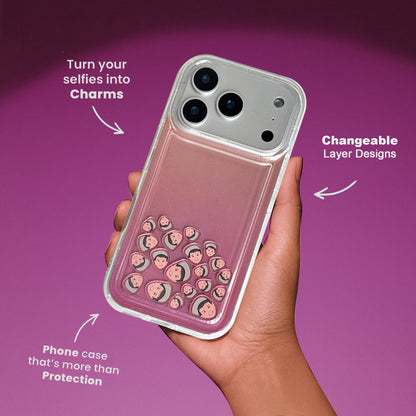 Shaker Case™ with Sunset Sorbet Case Design