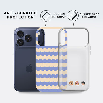Shaker Case™ with Subtle Surf Case Design