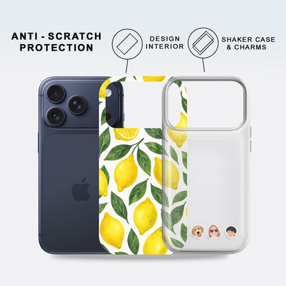 Shaker Case™ 💧 with Lemon Squeeze Case Design