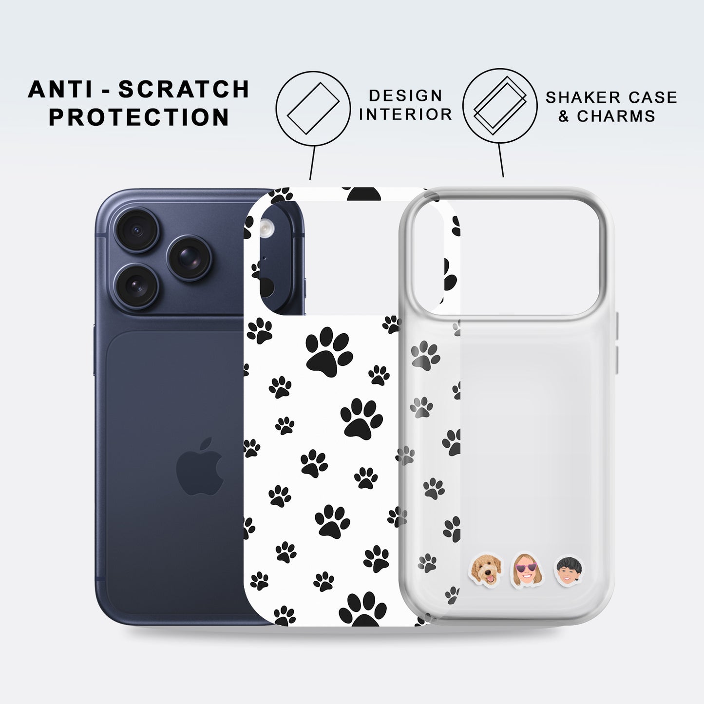 Shaker Case™ with Pawfect Tracks  Case Design