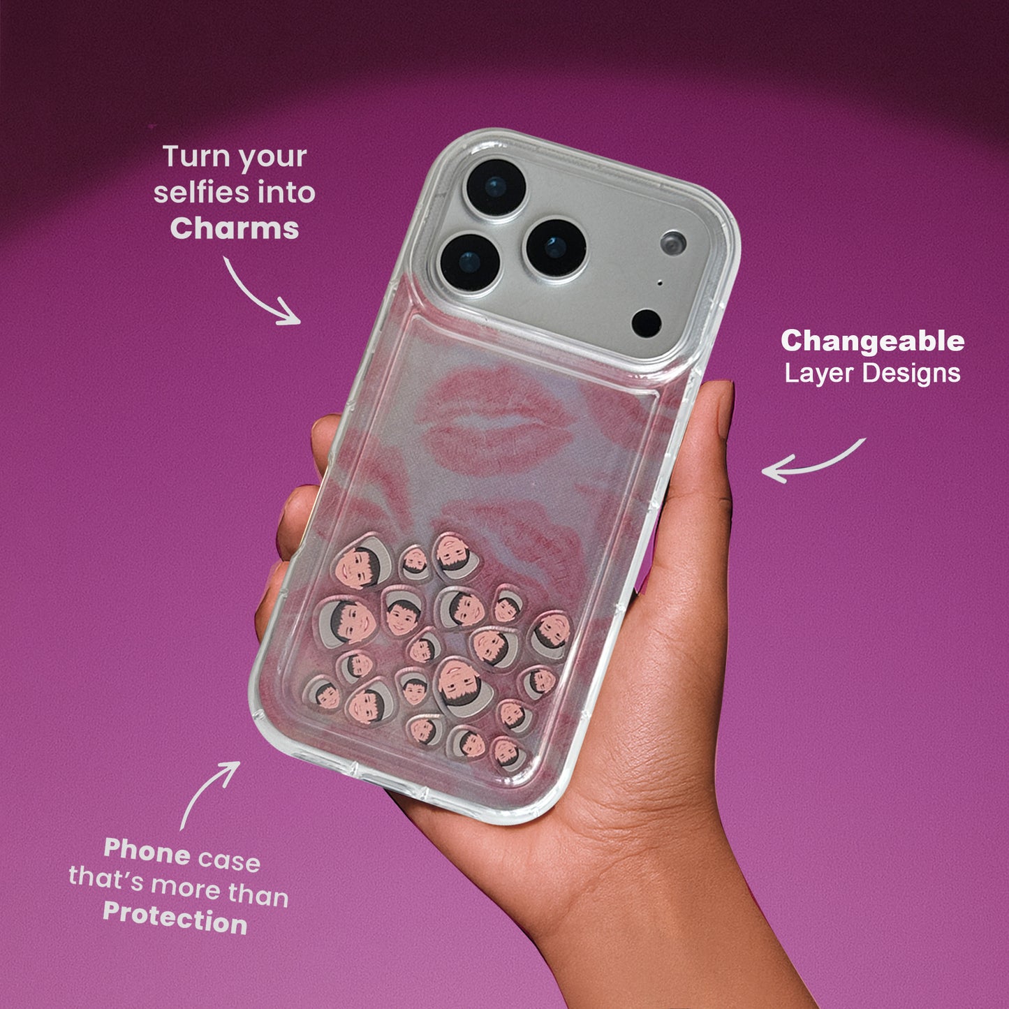 Shaker Case™ with Pucker Up  Case Design