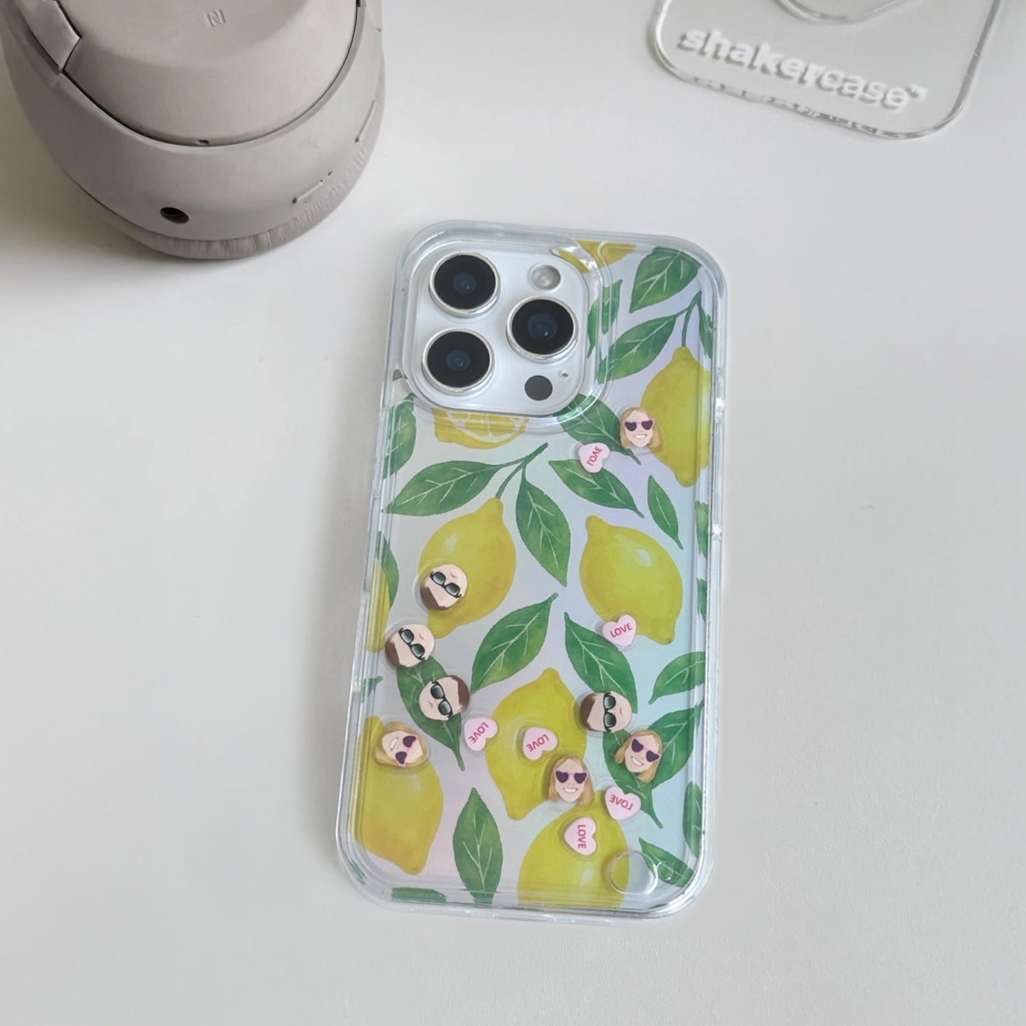 Shaker Case™ 💧 with Lemon Squeeze Case Design