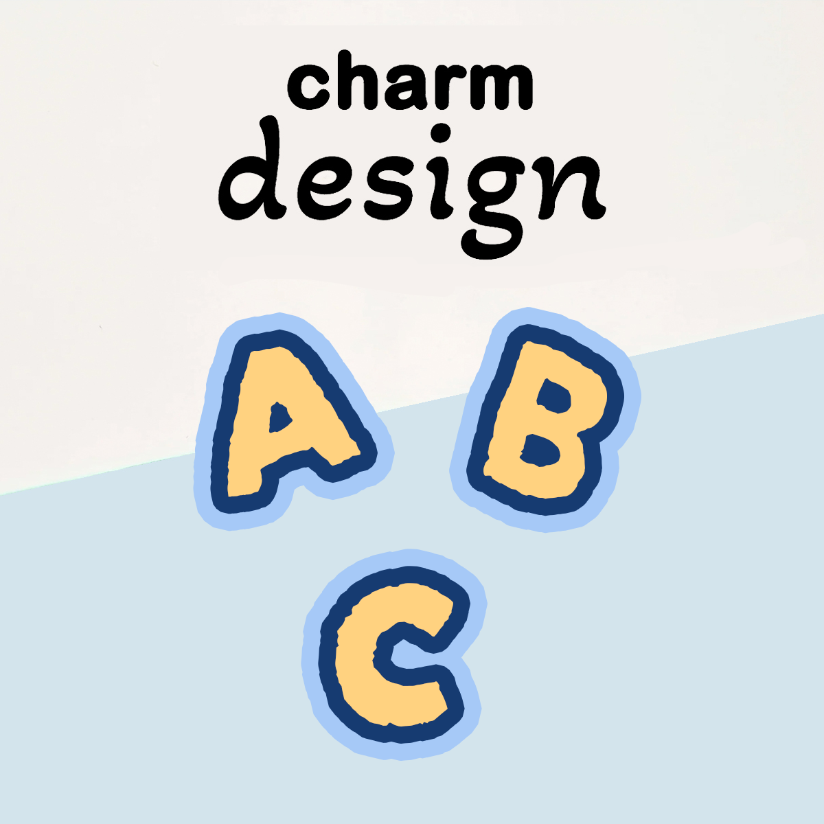 Type Charms |  Sky Butter
