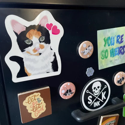 Turn Photos into Hand Drawn Magnets