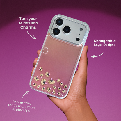 Shaker Case™ 💧 with Sunset Sorbet Case Design