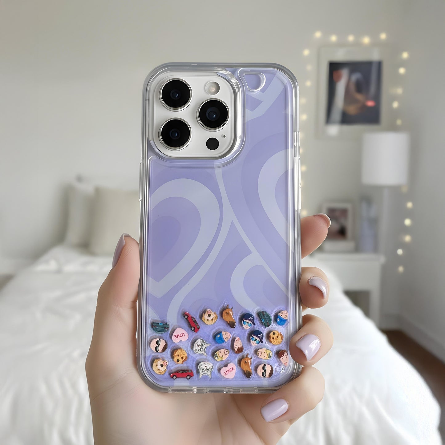 Shaker Case™ 💧 with Custom Charms