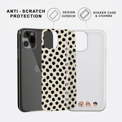 Shaker Case™ with Dotted Darling Case Design