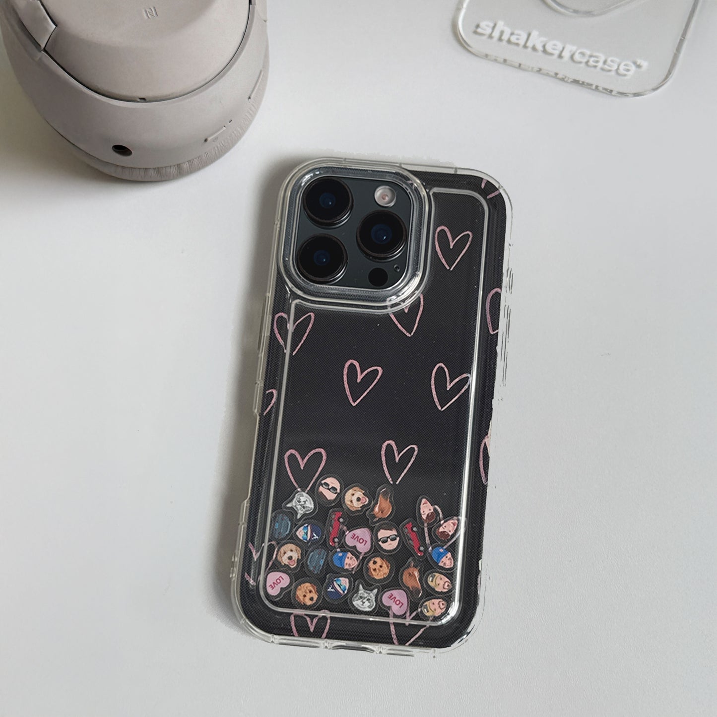 Shaker Case™ with Doodle Love  Case Design