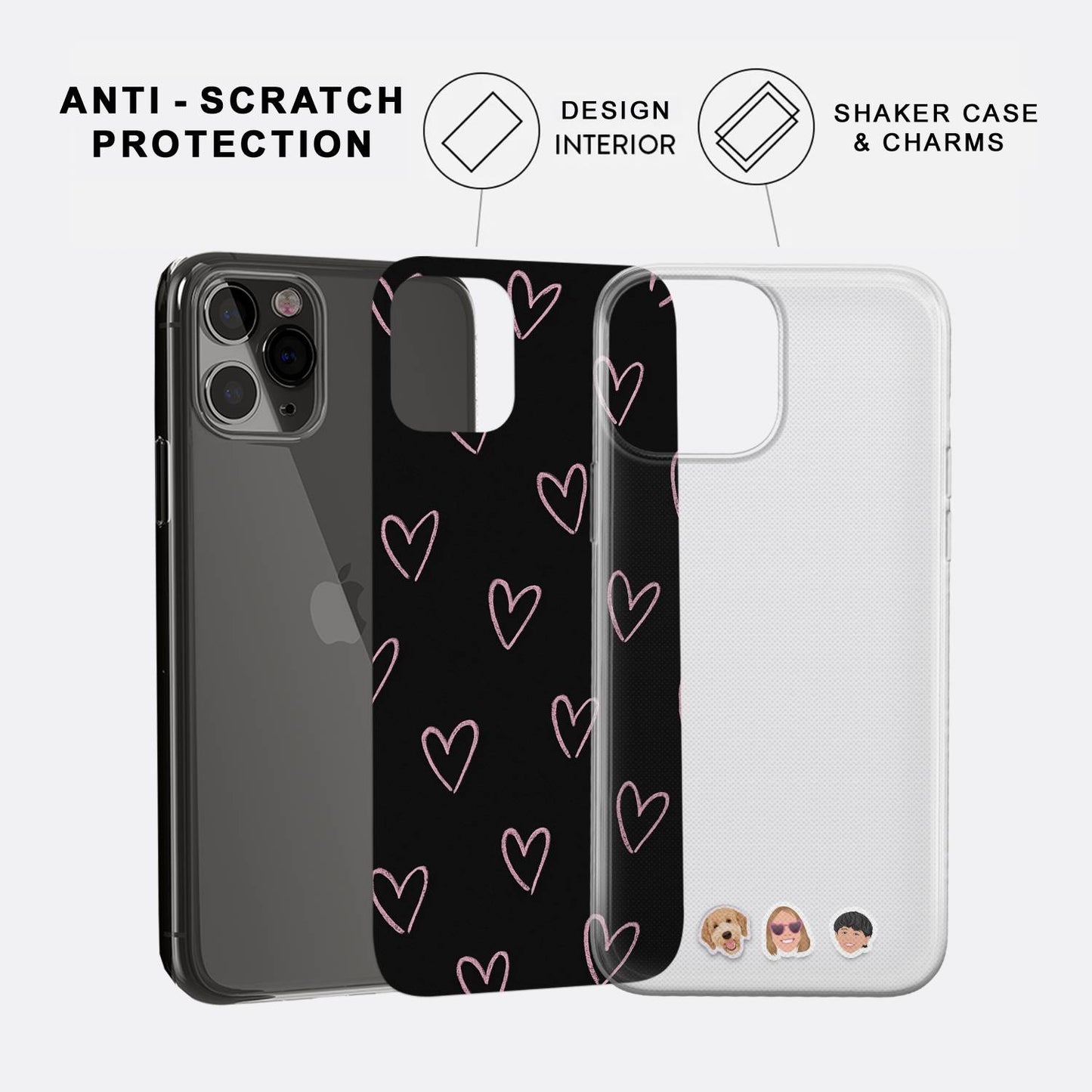 Shaker Case™ with Doodle Love  Case Design