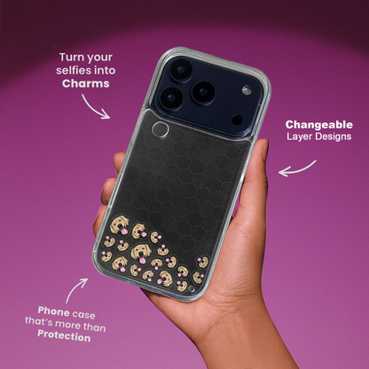 Shaker Case™ 💧 with Carbon Hive Case Design
