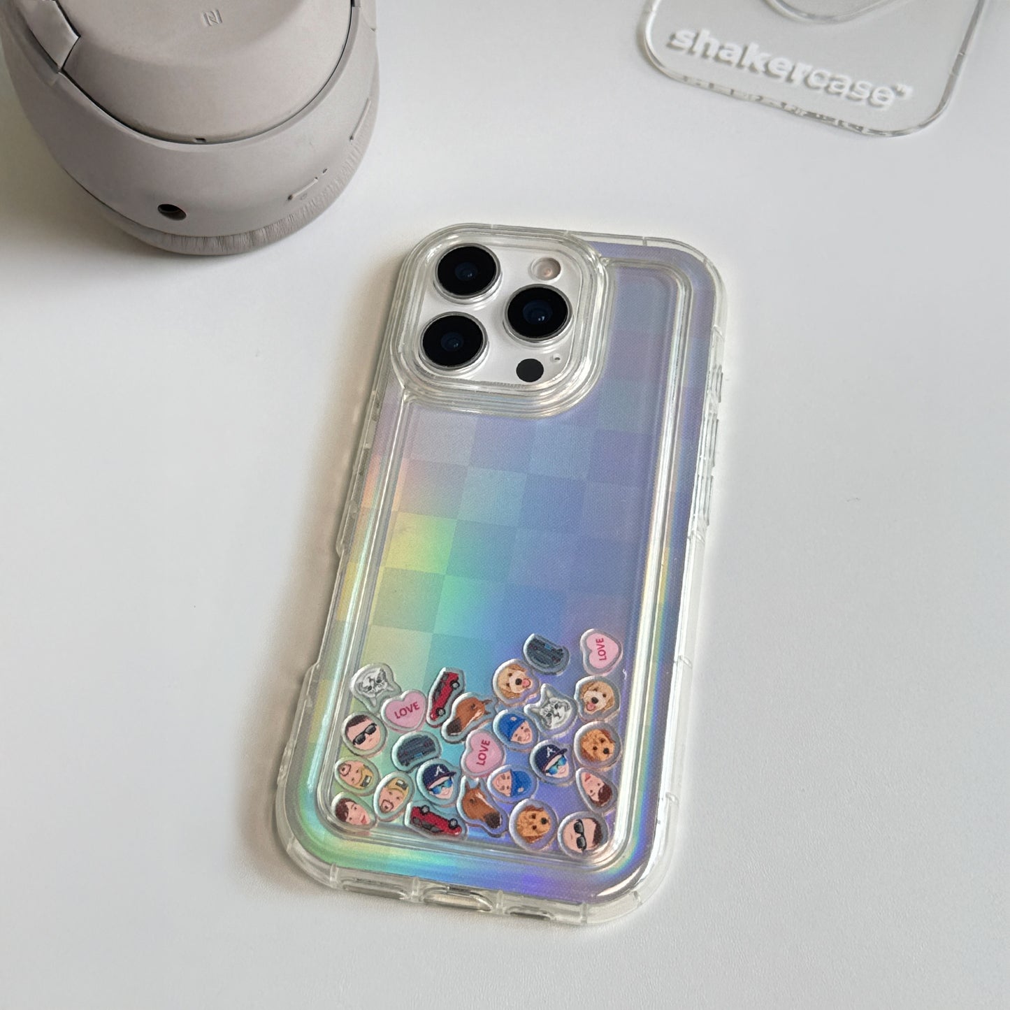 Cotton Candy Grid | Case Layer