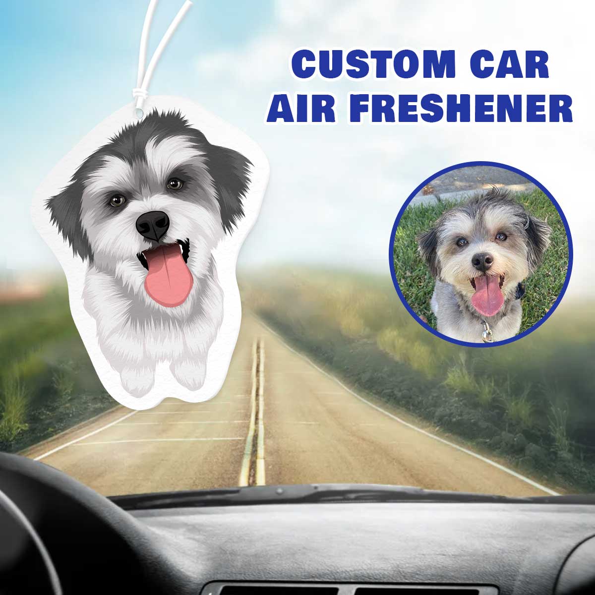 Turn Photos into Hand Drawn Air Fresheners