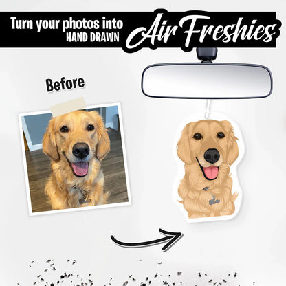 Turn Photos into Hand Drawn Air Fresheners