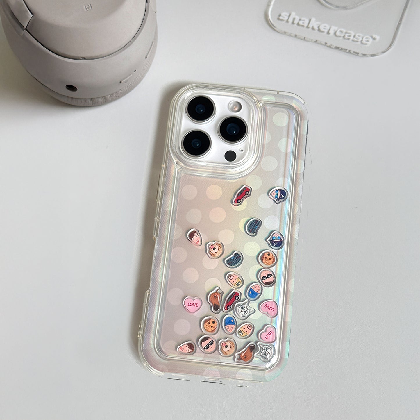 Shaker Case™ with Soft Spot Case Design