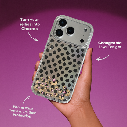 Shaker Case™ 💧 with Dotted Darling Case Design
