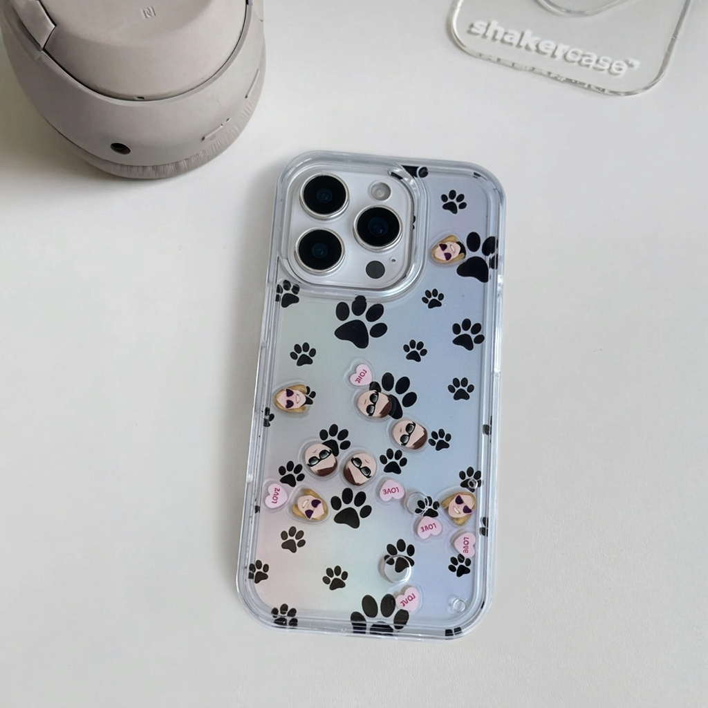 Shaker Case™ 💧 with Pawfect Tracks Case Design