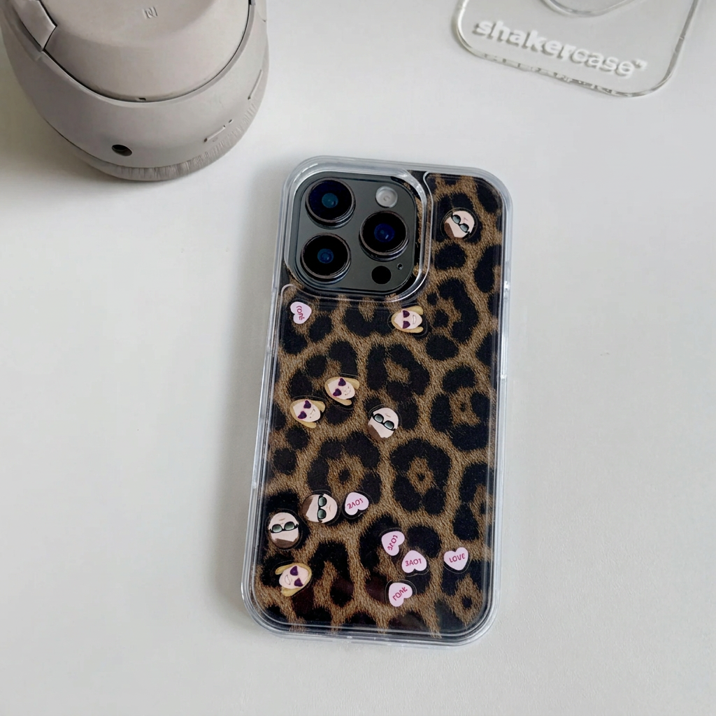 Shaker Case™ 💧 with Chic Cheetah Case Design