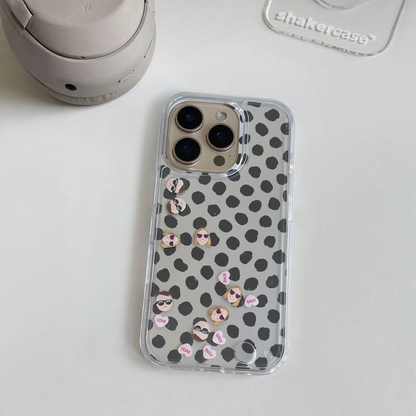 Shaker Case™ 💧 with Dotted Darling Case Design