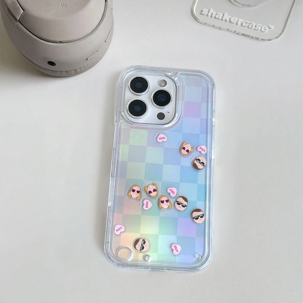 Shaker Case™ 💧 with Candy Grid Case Design