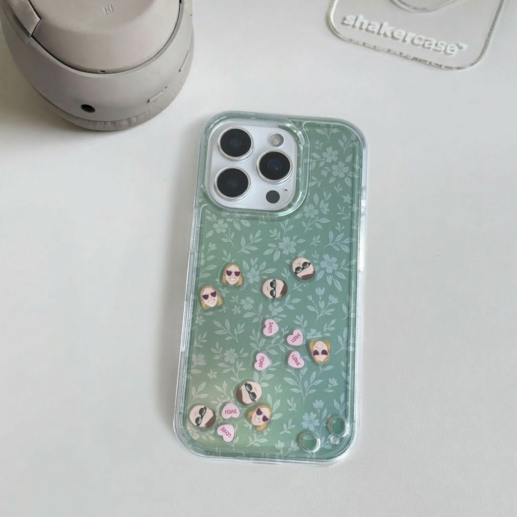 Shaker Case™ 💧 with Garden Whispers Case Design