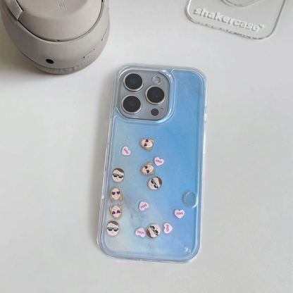 Shaker Case™ 💧 with Marble Sky Case Design