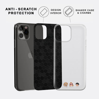 Shaker Case™ with Carbon Hive Case Design