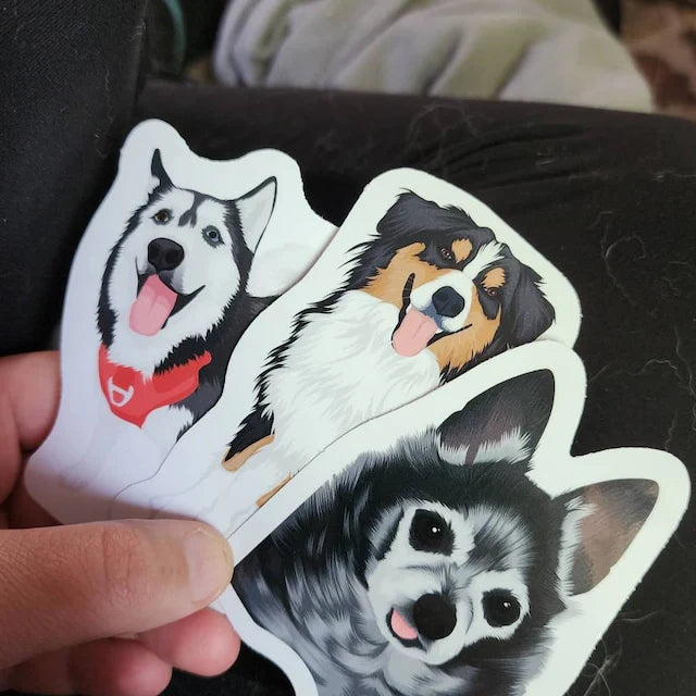 Turn Photos into Hand Drawn Stickers