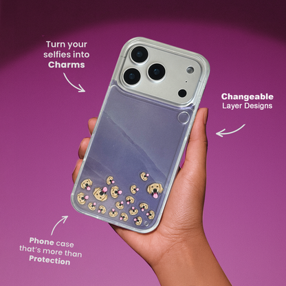 Shaker Case™ 💧 with Lilac Lullaby Case Design