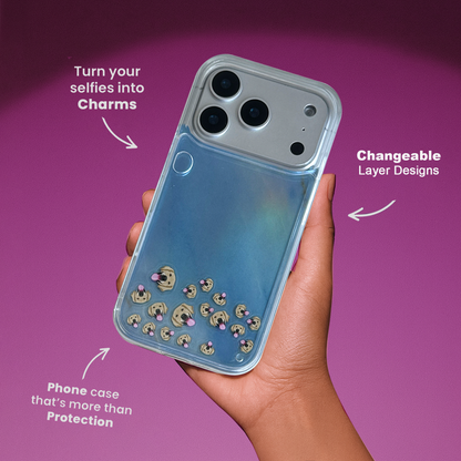 Shaker Case™ 💧 with Marble Sky Case Design