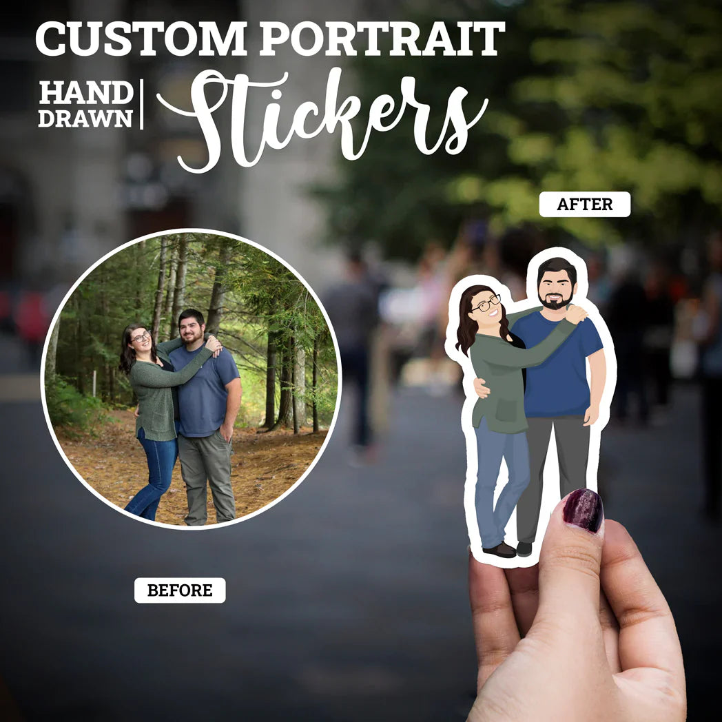 Turn Photos into Hand Drawn Stickers