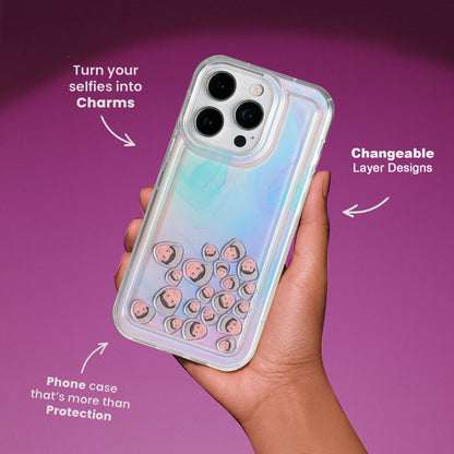 Shaker Case™ with Cotton Candy Galaxy Case Design