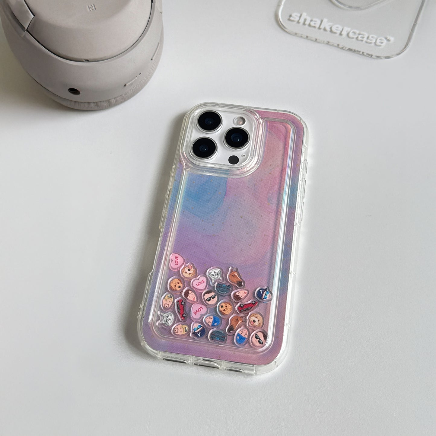 Shaker Case™ with Cotton Candy Galaxy Case Design
