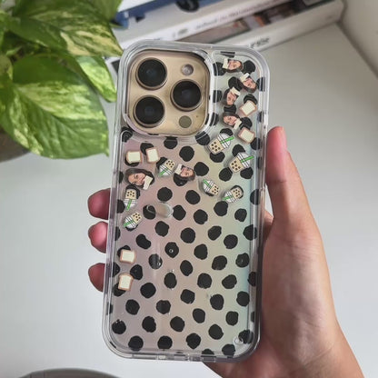 Shaker Case™ with Dotted Darling Case Design
