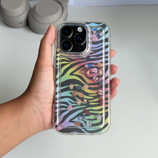 Shaker Case™ with 80s Zebra Case Design