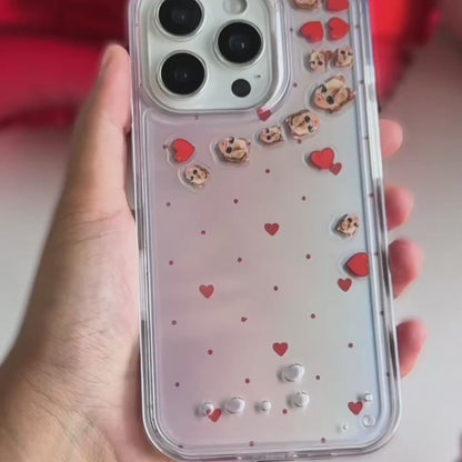 Shaker Case™ with Polka Love Case Design