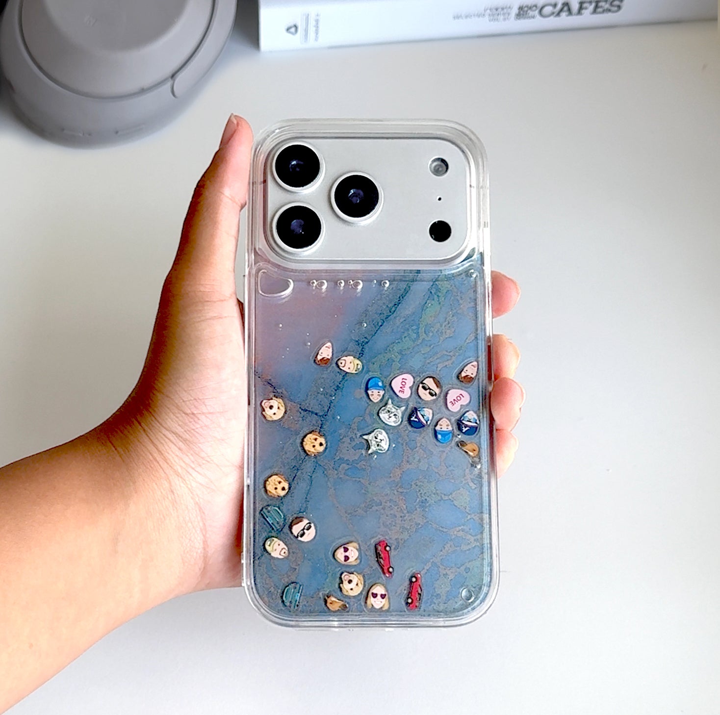 Shaker Case™ 💧 with Rose Lagoon Case Design – Shaker Cases