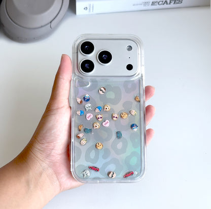 Shaker Case™ 💧 with Lunar Leopard Case Design