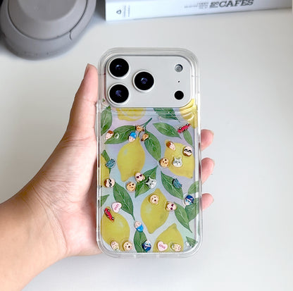 Shaker Case™ 💧 with Lemon Squeeze Case Design