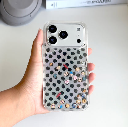 Shaker Case™ 💧 with Dotted Darling Case Design