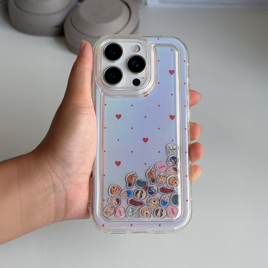 Shaker Case™ with Polka Love Case Design