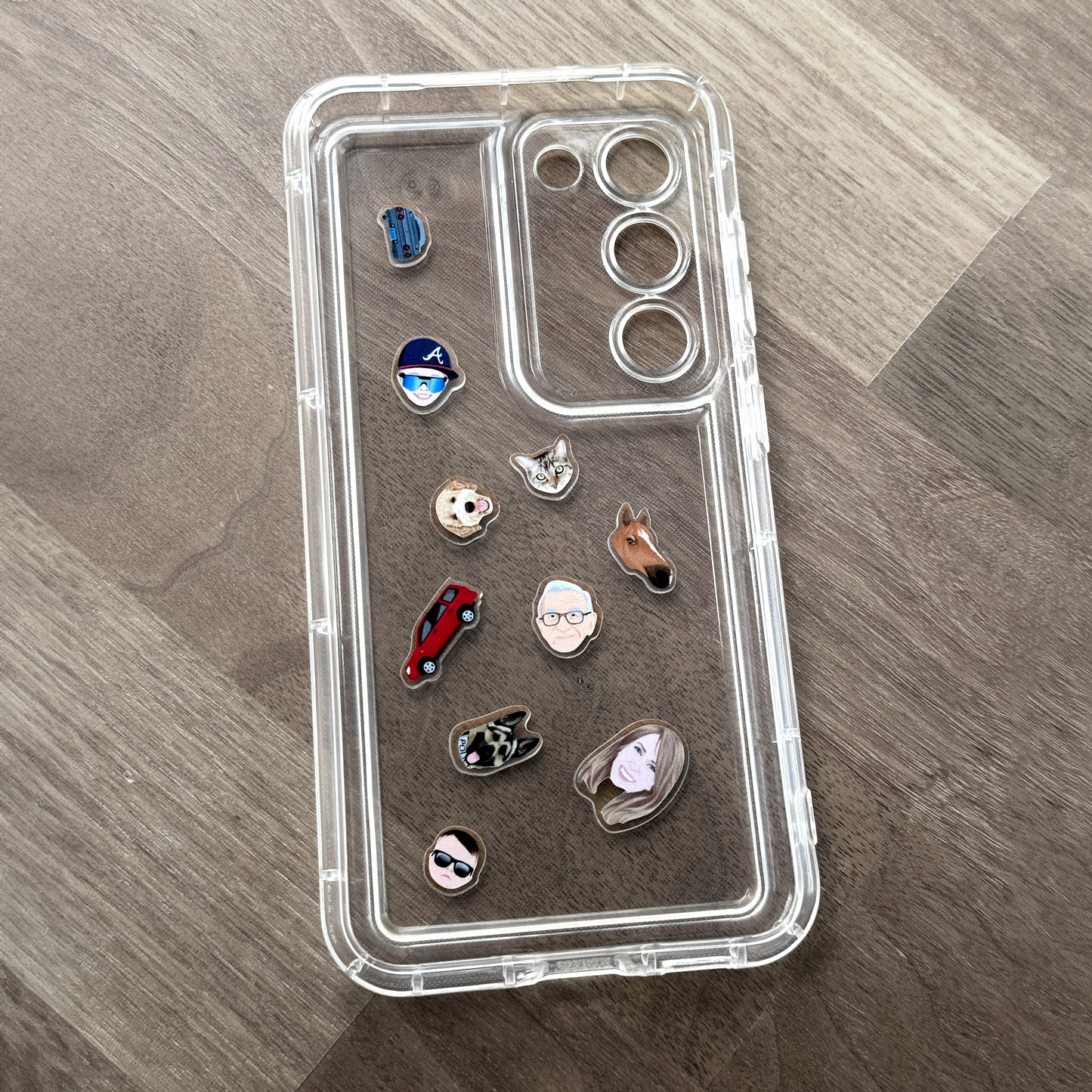 Shaker Case™ with Custom Charms