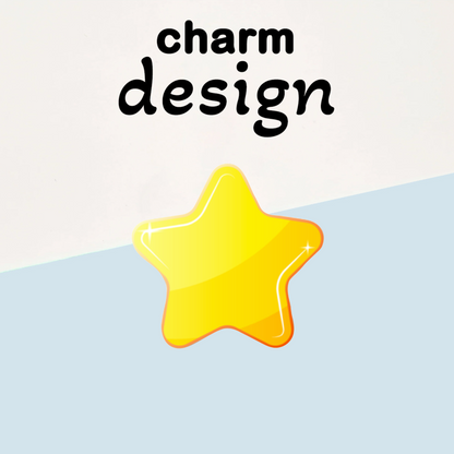 Yellow Star Charms