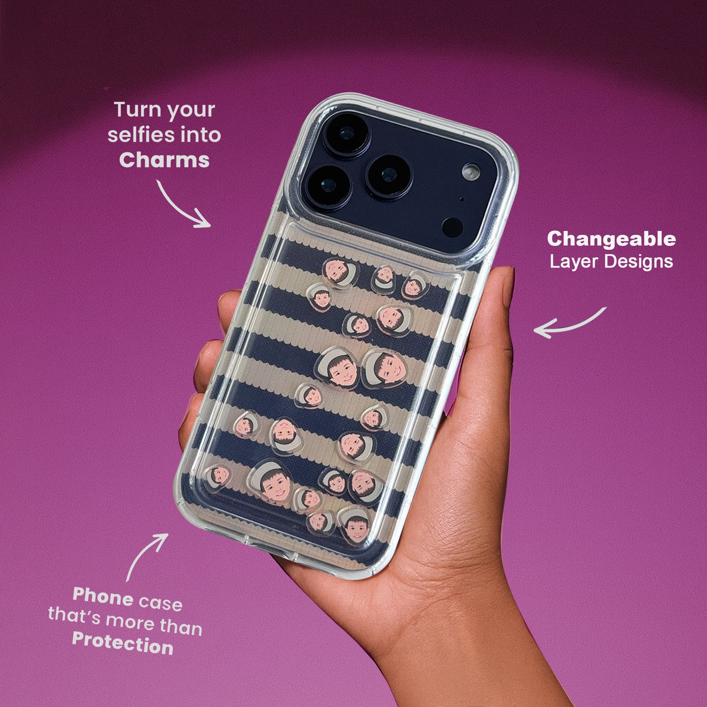 Shaker Case™ with Seaside Sweater Case Design